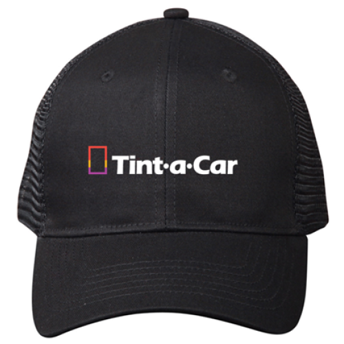 CH89 Premium Cotton Trucker Cap - Black / Black