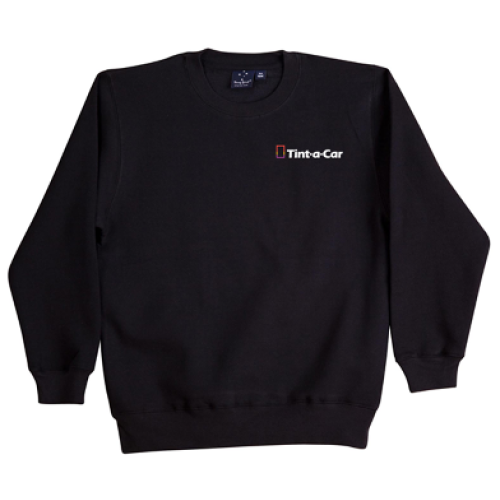 FL01 Crew Neck Jumper - Black