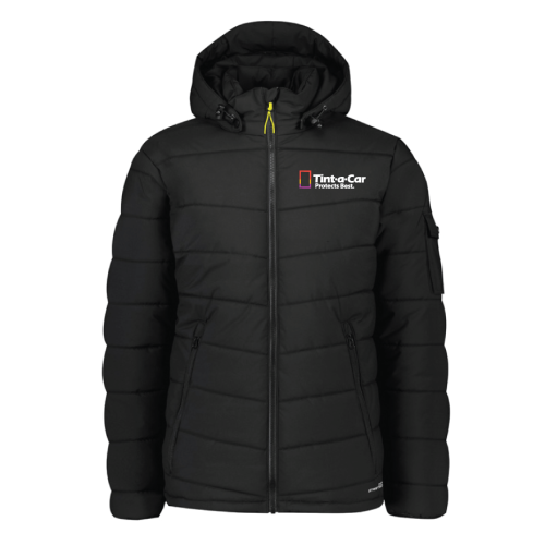 ZJ240 Unisex Puffer Jacket - Black