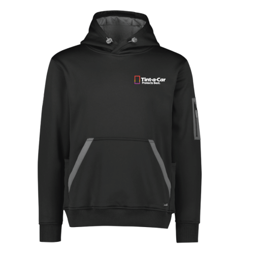 ZT667 Unisex Water Resistant Hoodie - Black